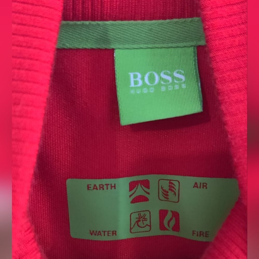 Hugo Boss Red Performance Track Sport Jacket Size L - Picture 13 of 14
